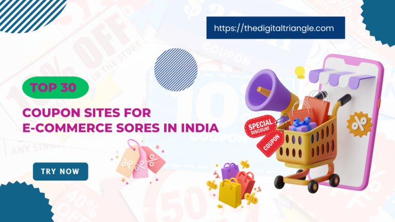 Top 30 Coupon Sites for E-commerce Stores in India